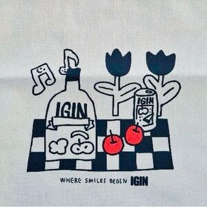 Jin BTS IGIN Tote Bag Seoul Pop-Up